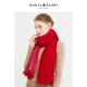 MARJAKURKI玛丽亚古琦羊毛围巾妈妈本命年红色围巾礼盒披肩女外搭