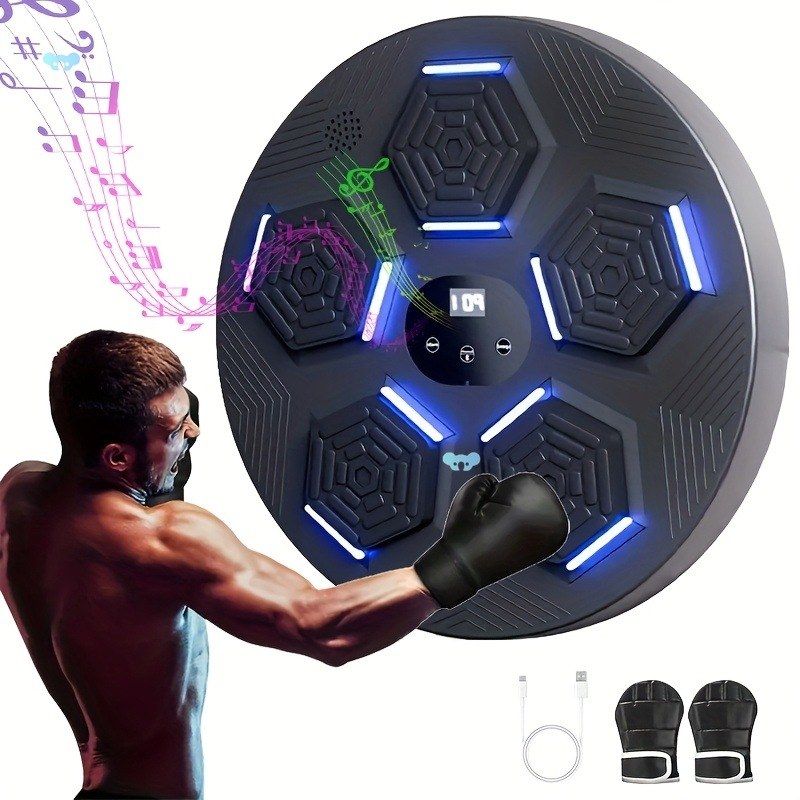 Boxing target, musical boxing machine, training PUnch