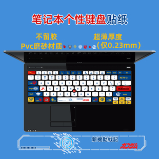 按键贴 高清个性 适用联想ThinkBook16 15p防油光键盘贴纸2025新款