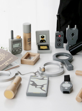 UMU国际刑警套装仿真过家家角色扮演男孩女孩跨境新品