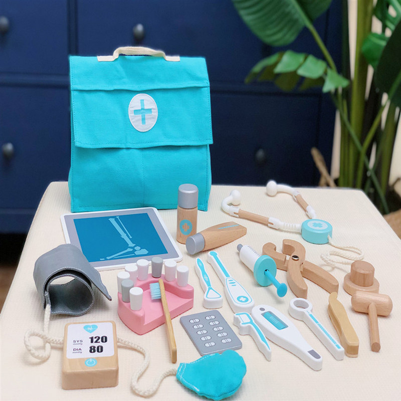 女孩仿真玩具过家家儿童医生护士玩具打针听诊医药箱医护套装玩具