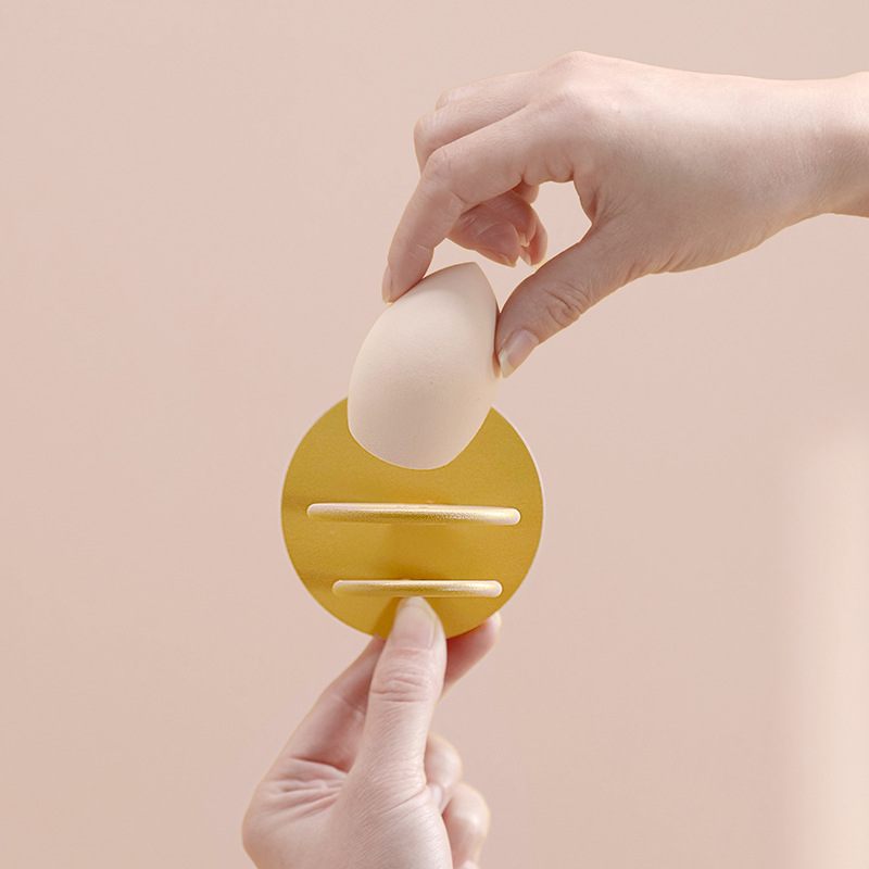 可挂墙美妆蛋架子粉扑收纳架美妆蛋彩妆蛋架子葫芦粉扑架壁挂托架