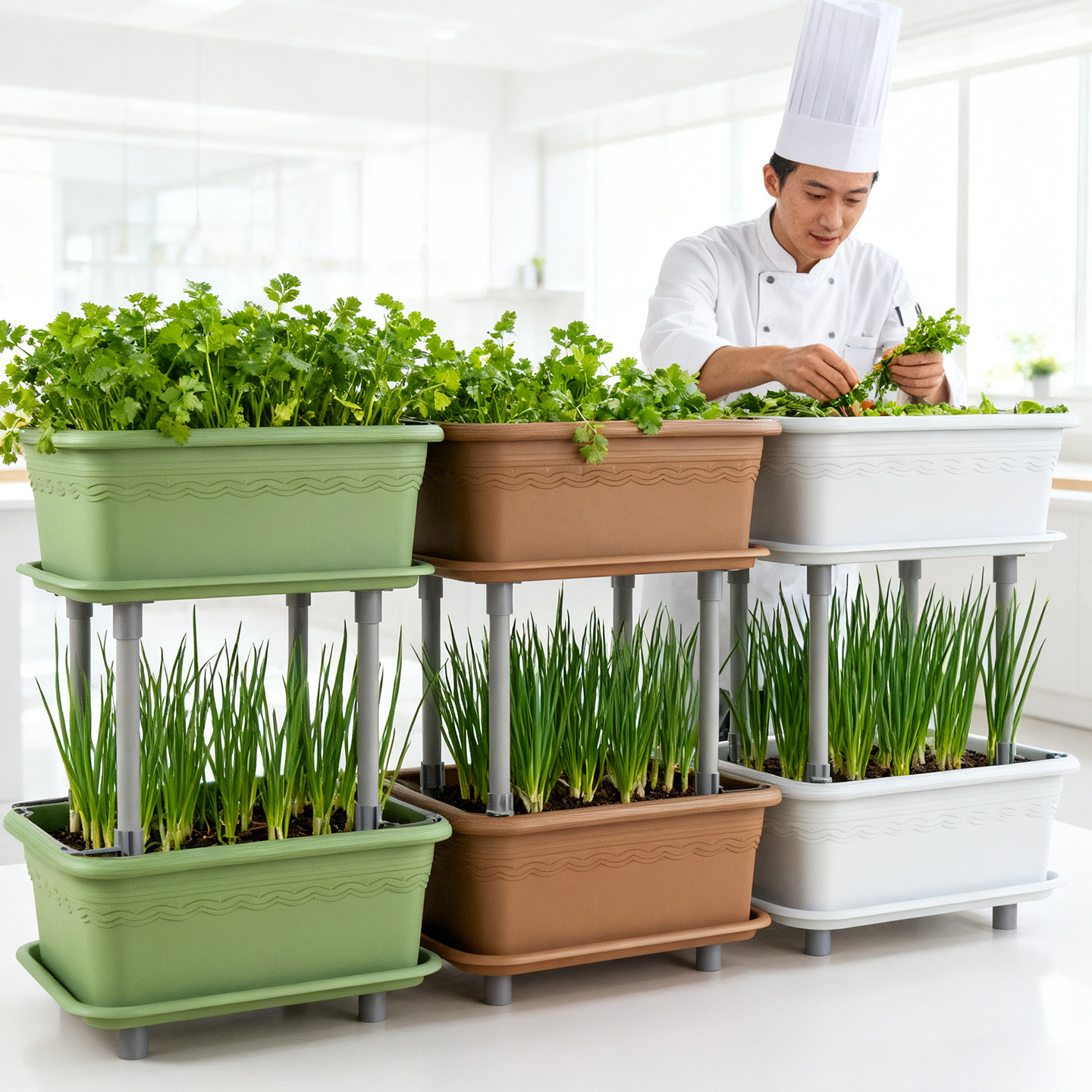 阳台种菜盆专用箱多层立体蔬菜种植盆户外自吸水草莓盆塑料花盆大,鲜花速递/花卉仿真/绿植园艺,花盆,淘宝优惠券,粉丝福利购,淘宝优惠卷