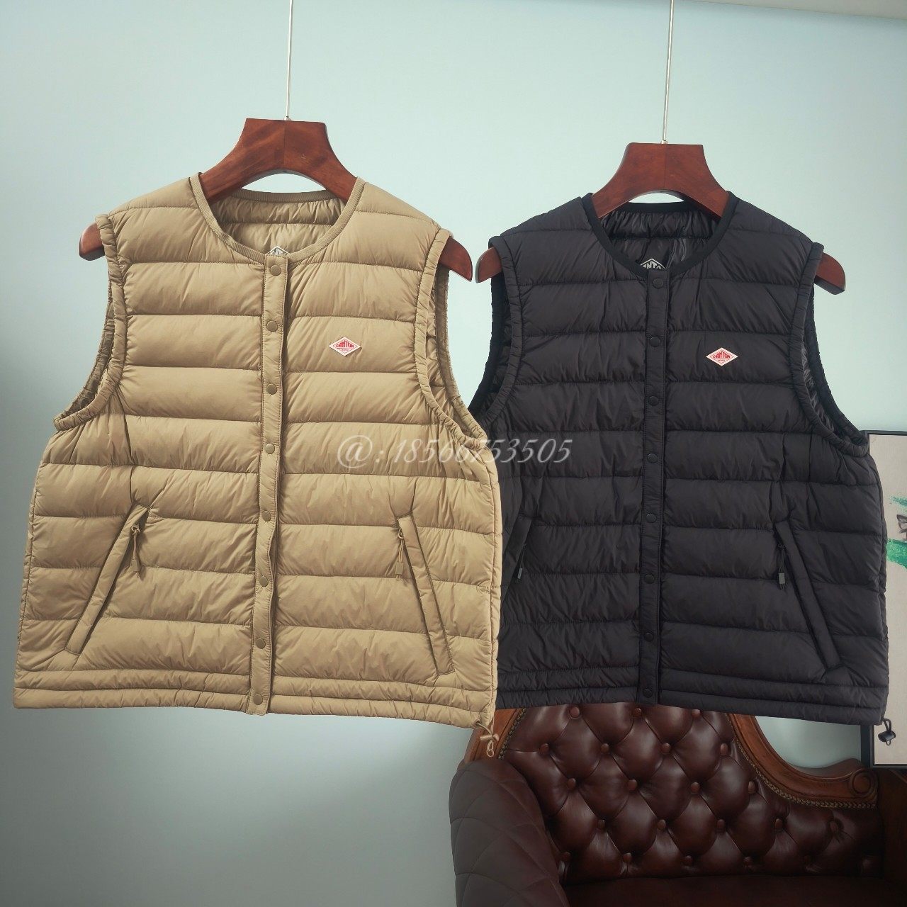 高品质抽绳圆领羽绒马甲外穿白鹅绒无袖轻薄短款宽松显瘦百搭上衣,男装,羽绒马甲,淘宝优惠券,粉丝福利购,淘宝优惠卷