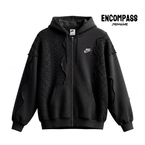 Nike耐克毛衣拼接卫衣男女同款