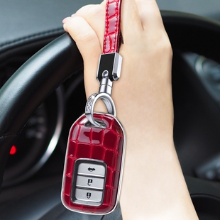 专用本田crv钥匙套2022新款女雅阁高档凌派享域男汽车用品壳扣包