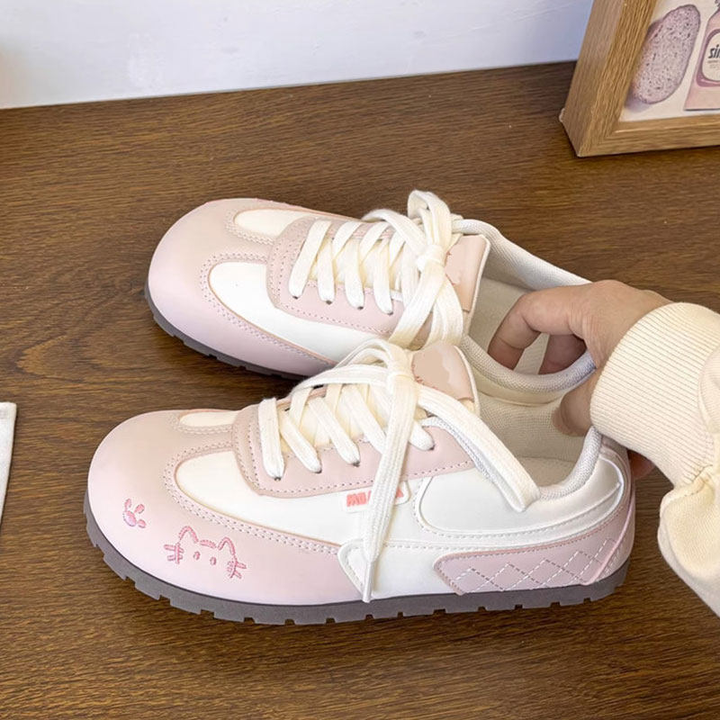 学生平底运动鞋女款2026春秋新款鞋子女鞋复古德训鞋女士休闲板鞋