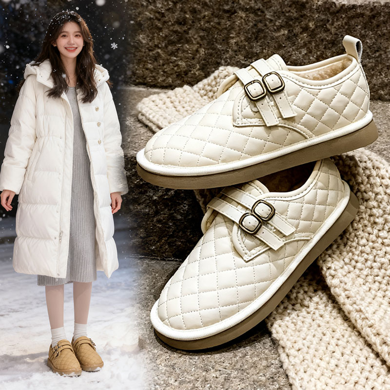 面包鞋软皮防滑豆豆鞋平底乐福鞋