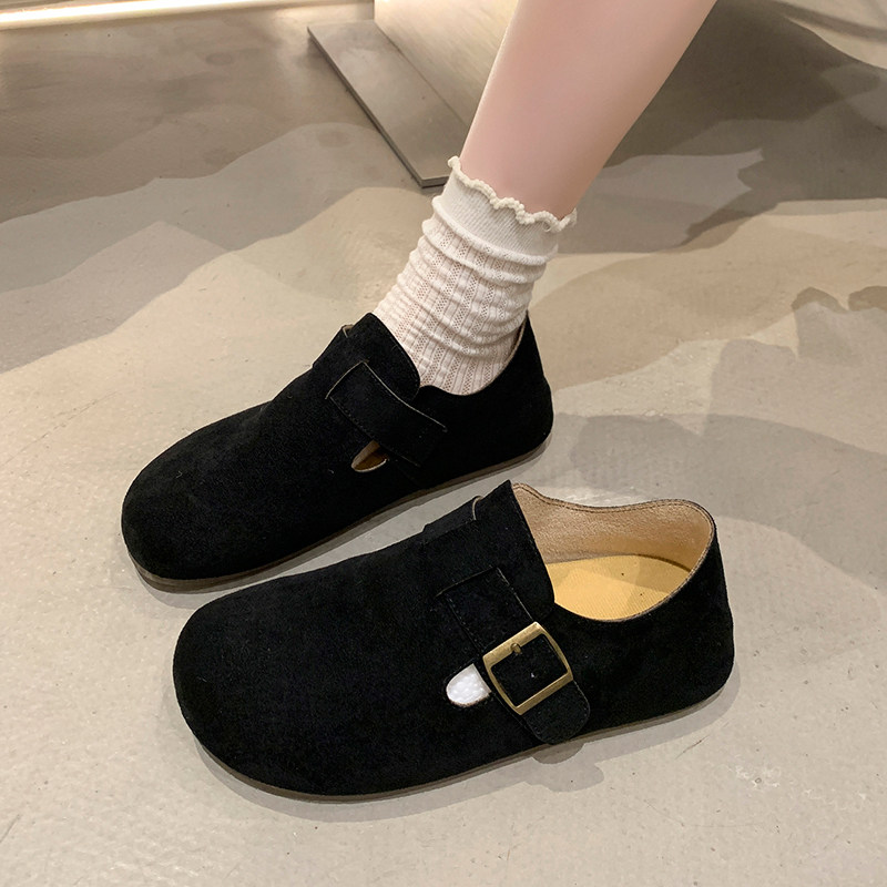 厚底勃肯鞋女鞋子2026新款春夏季一脚蹬单鞋全包丑萌博肯鞋豆豆鞋,女鞋,勃肯鞋/软木鞋,淘宝优惠券,粉丝福利购,淘宝优惠卷