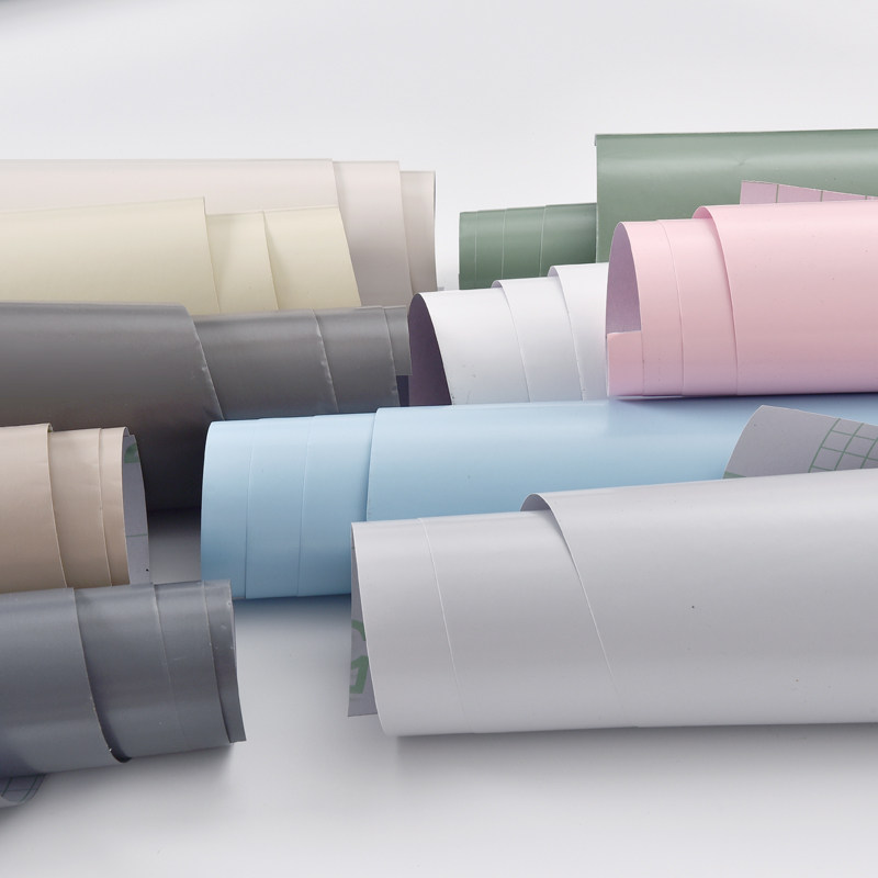 加厚肤感橱柜贴纸子门改色膜