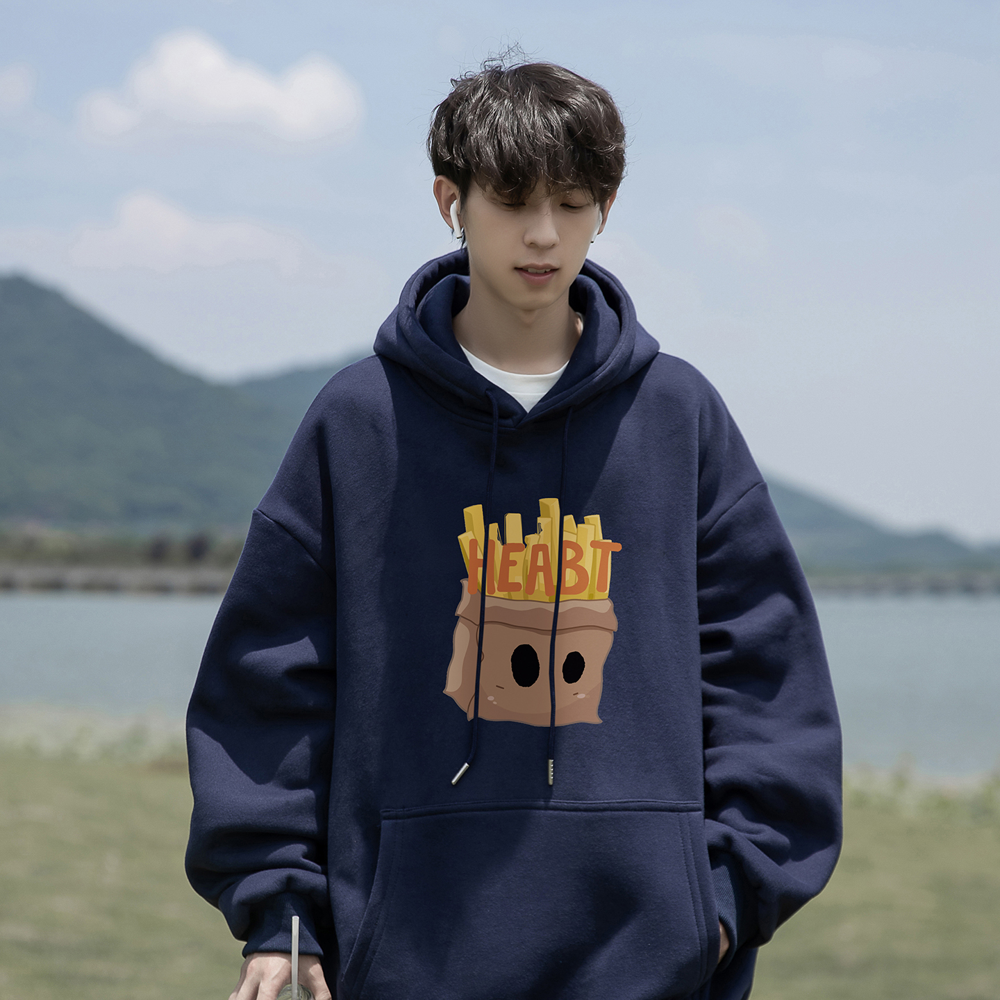 2025连帽卫衣A336-THLM0529-P58-限价78加绒THLM0529JR-P68-限88，男装卫衣，电商A336