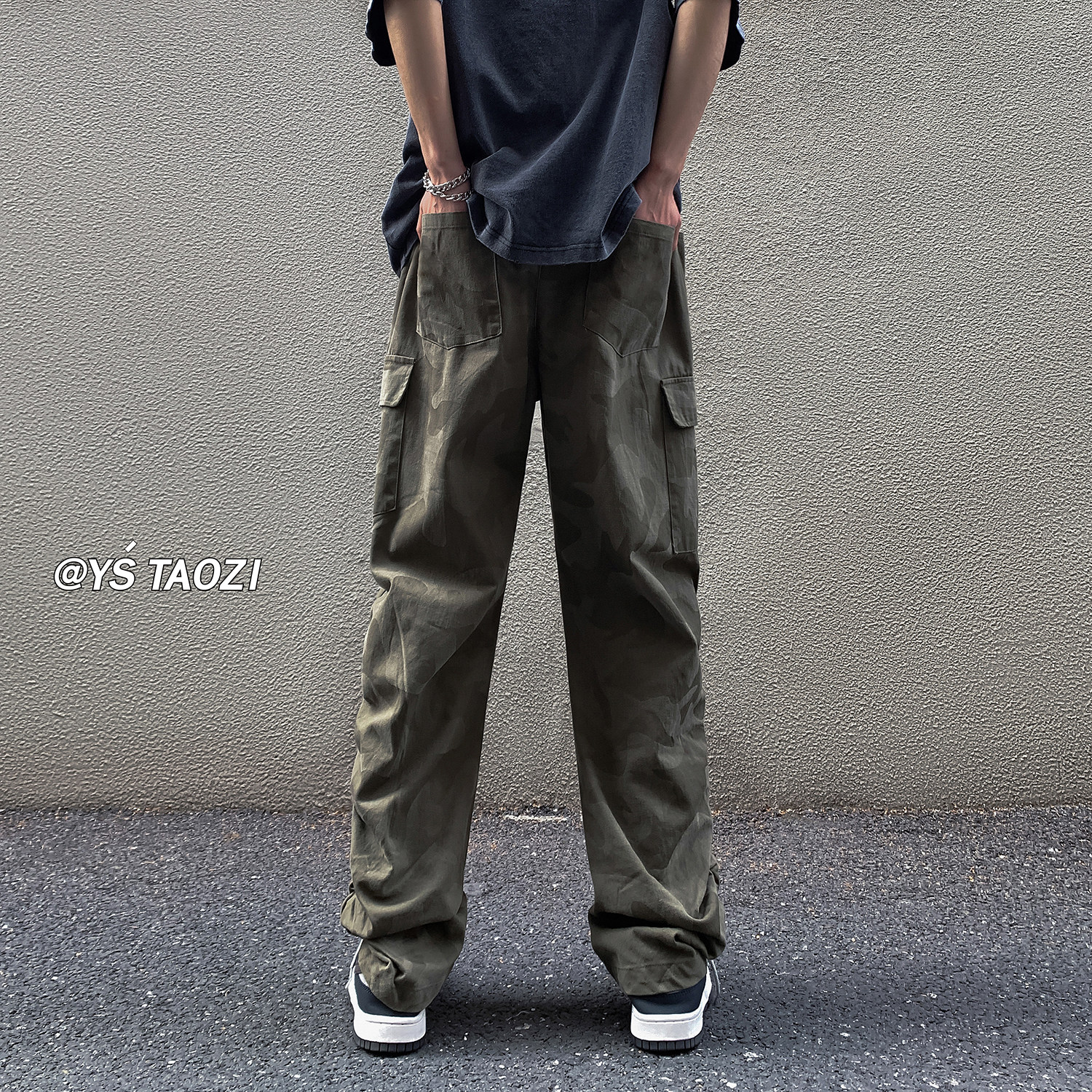 2024新款迷彩牛仔裤子A336-K029-P50-限价68,男装牛仔裤,电商A336
