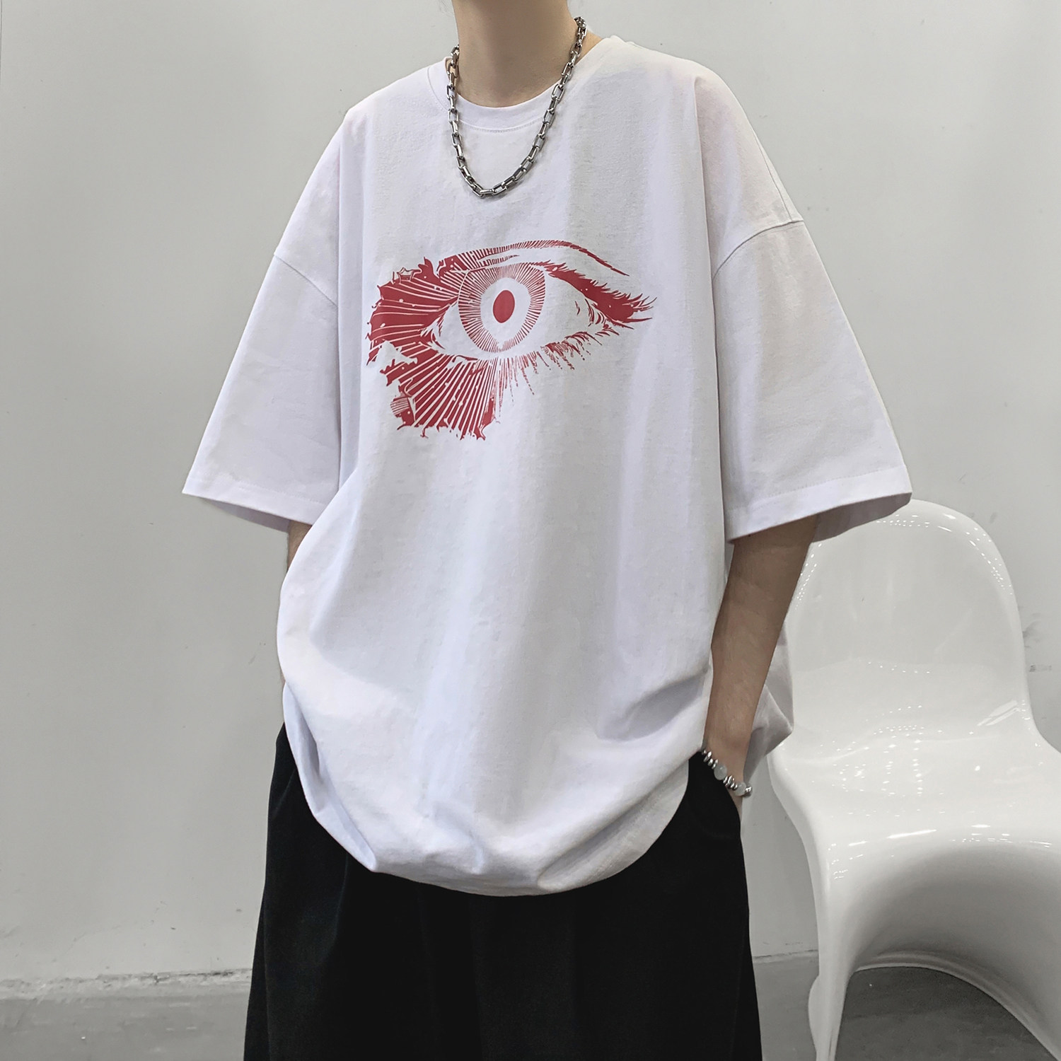 2024夏季新款印花短袖T恤A336-THDX1018-P28-限价38（100棉）图片