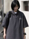 2024夏季新款polo衫短袖T恤250克A336-DX73-P48-限价68（纯棉），男装Polo衫，电商A336