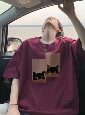 2025春夏新款印花短袖T恤A336-THDX1011-P28-限价38（纯棉）