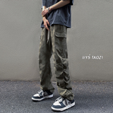 2024新款迷彩牛仔裤子A336-K029-P50-限价68，男装牛仔裤，电商A336