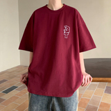 酒红色