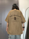 重磅麂皮绒短袖T恤A336-DX899-P38-限价48（95聚酯纤维5氨纶），男装T恤，电商A336