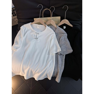 上衣港风宽松休闲潮牌体恤衫 A336 潮流简约半袖 韩版 239 特P45