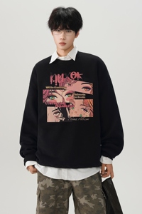 圆领卫衣 A336-THYL0181-P48-限价68 加绒 THYL0181JR-P58-限价78图片