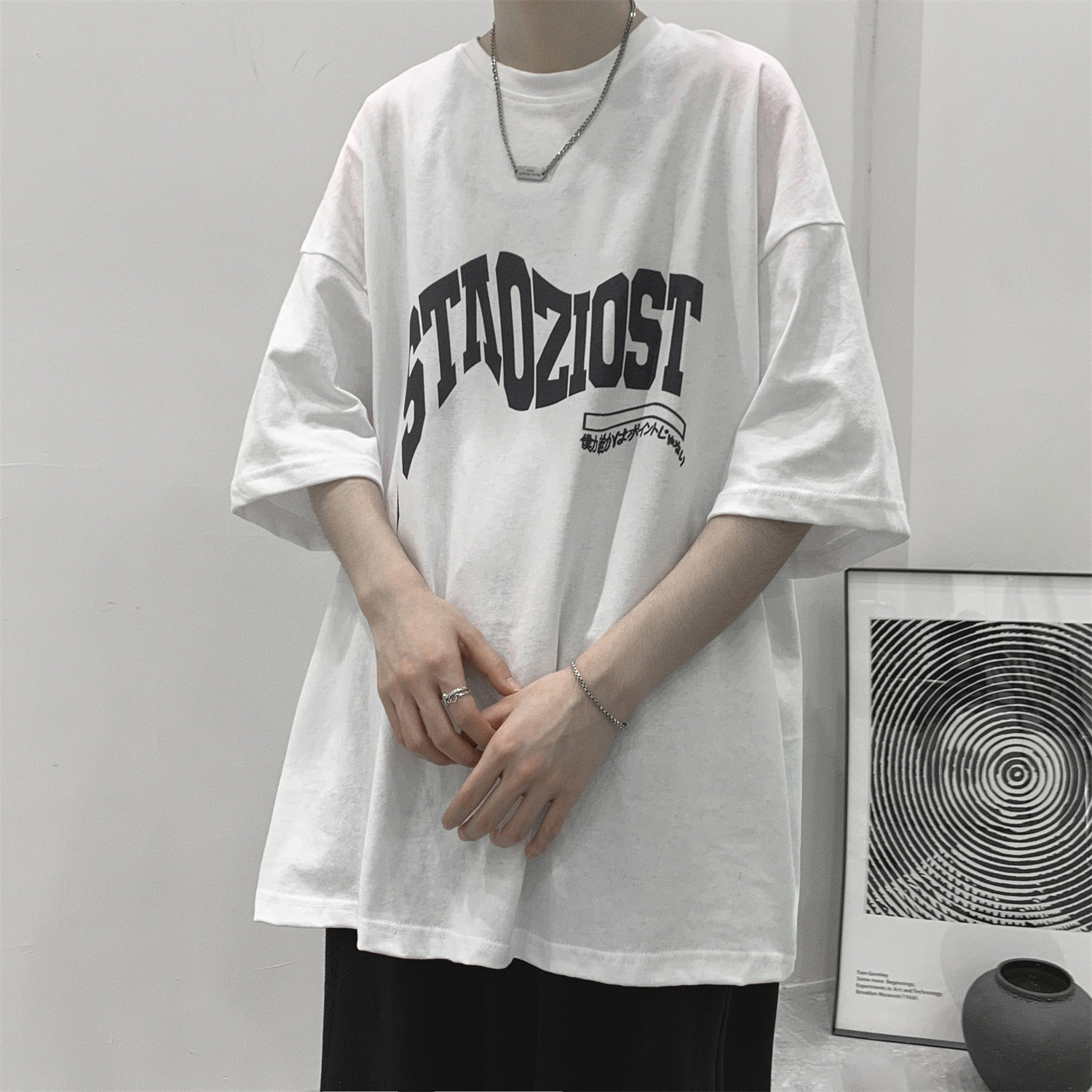 印花短袖T恤A336-TTD831-P35-限价49（纯）图片