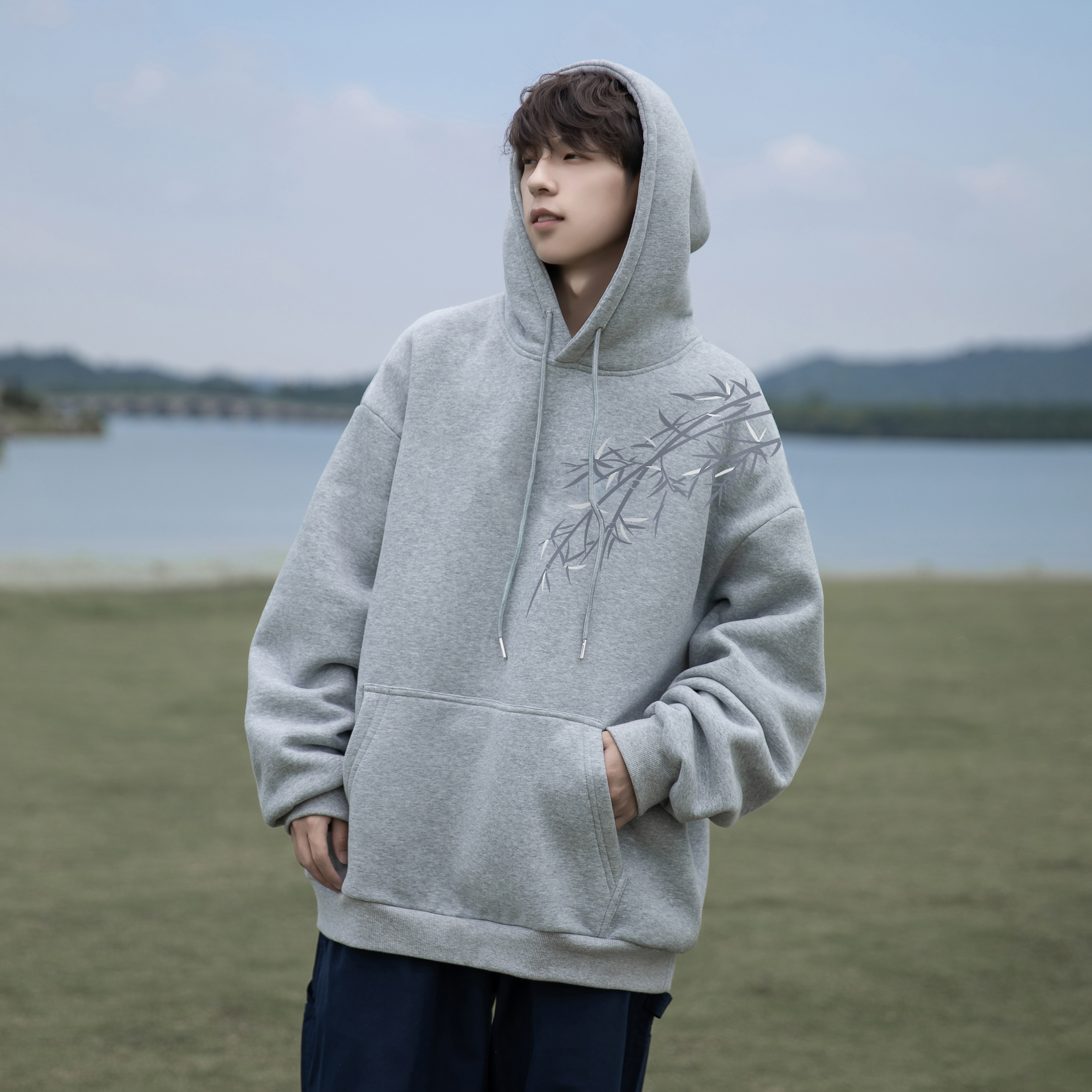 2025连帽卫衣A336-LM31-P58-限价78加绒LM31JR-P68-限价88,男装卫衣,电商A336