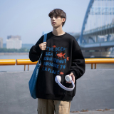 圆领卫衣A336-THYL0201-P48-限价68加绒THYL0201JR-P58-限价78，男装卫衣，电商A336