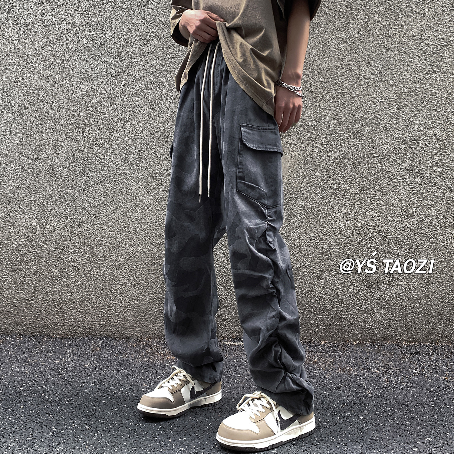 2024新款迷彩牛仔裤子A336-K029-P50-限价68,男装牛仔裤,电商A336