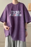 重磅麂皮绒短袖T恤A336-THJPDX22-P38-限价48（95聚酯纤维5氨纶），男装T恤，电商A336