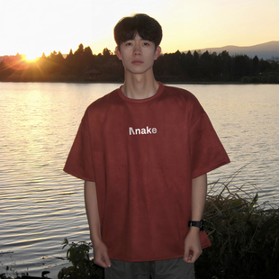 2025麂皮绒短袖T恤A336-THJPDX0161-P28-限价38（95聚酯纤维5氨纶