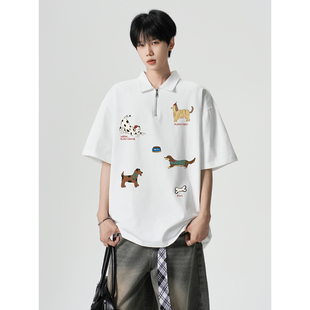 T恤A336 THLLDX0019 P48 2025夏季 纯棉 立领短袖 限价68 新款