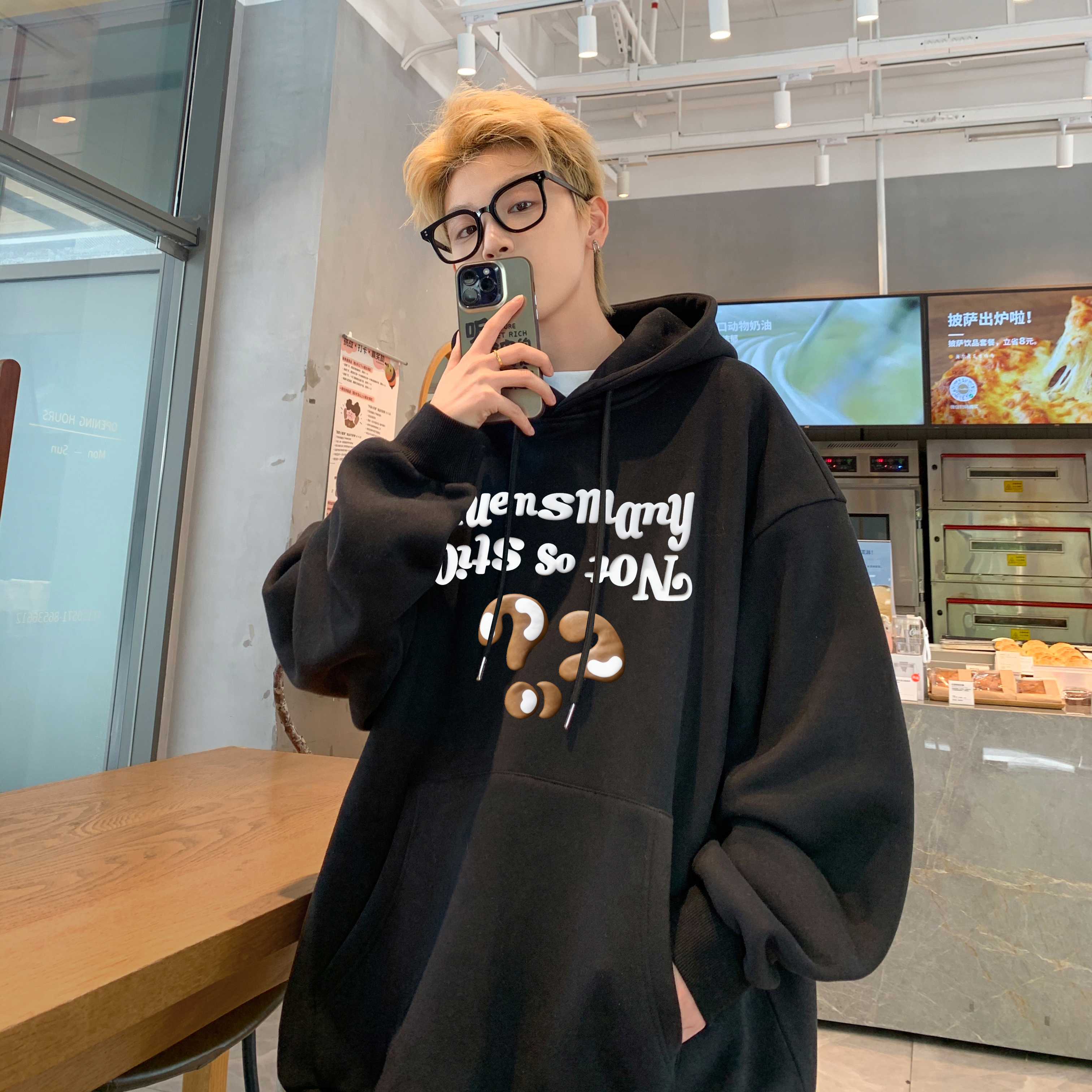 25秋冬新款A336-THLM0661-P58-限价78加绒THLM0661JR-P68-限价88，男装卫衣，电商A336