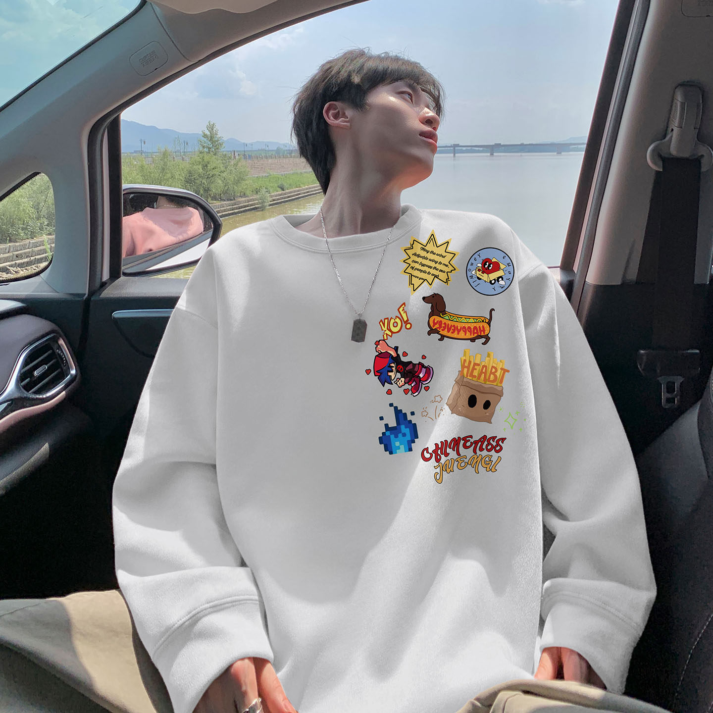 2025麂皮绒圆领A336- THJPYL0173-P48-限价68（95聚酯纤维5氨纶）