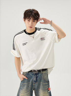 2025春夏新款条纹短袖T恤A336- ZDDX0001-P48-限价68（纯棉）