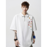 2025夏季新款立领短袖T恤A336-THLLDX0026-P48-限价68（纯棉），商品下架区，电商A336