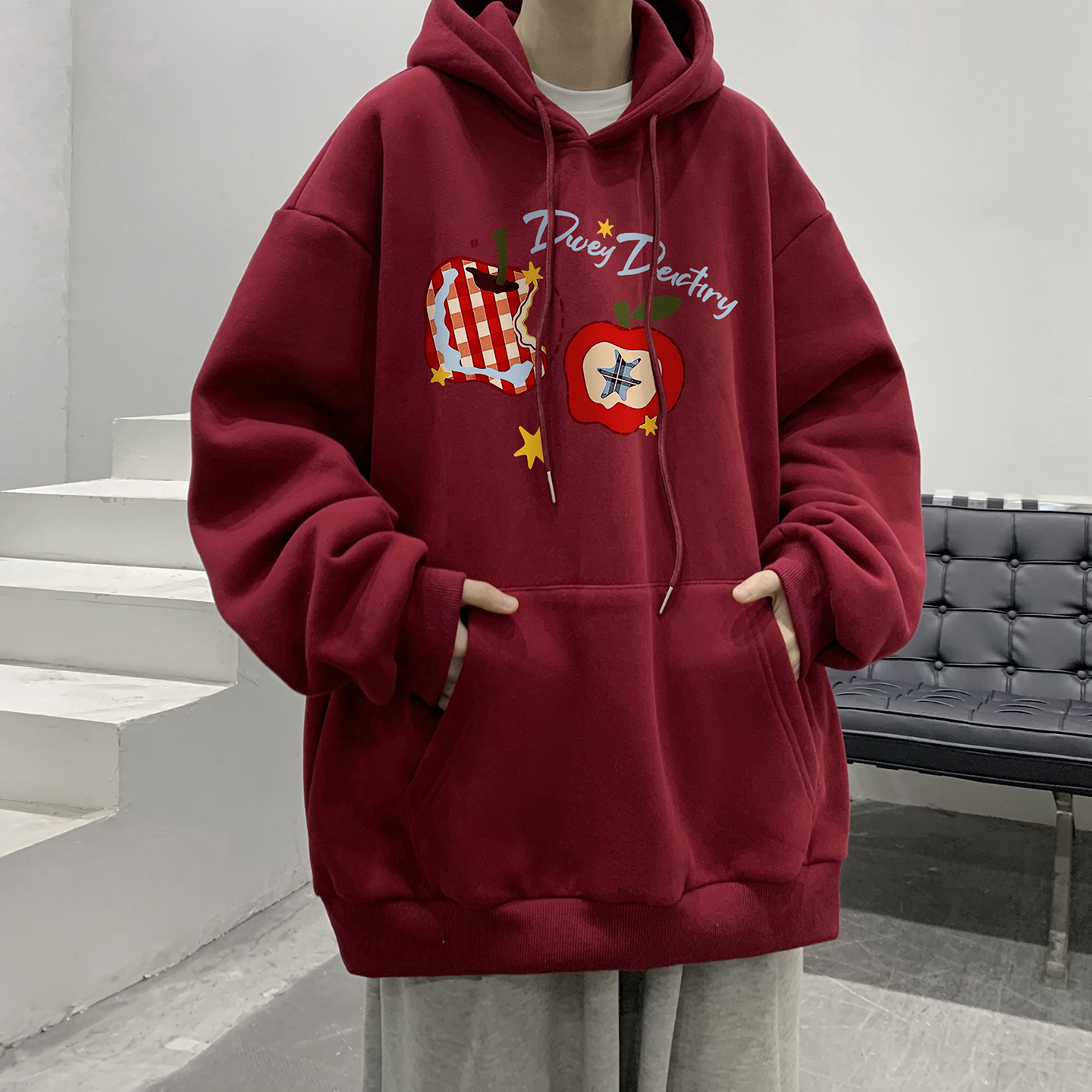2025连帽卫衣A336-THLM0592-P58-限价78 加绒THLM0592JR-P68-限88，男装卫衣，电商A336