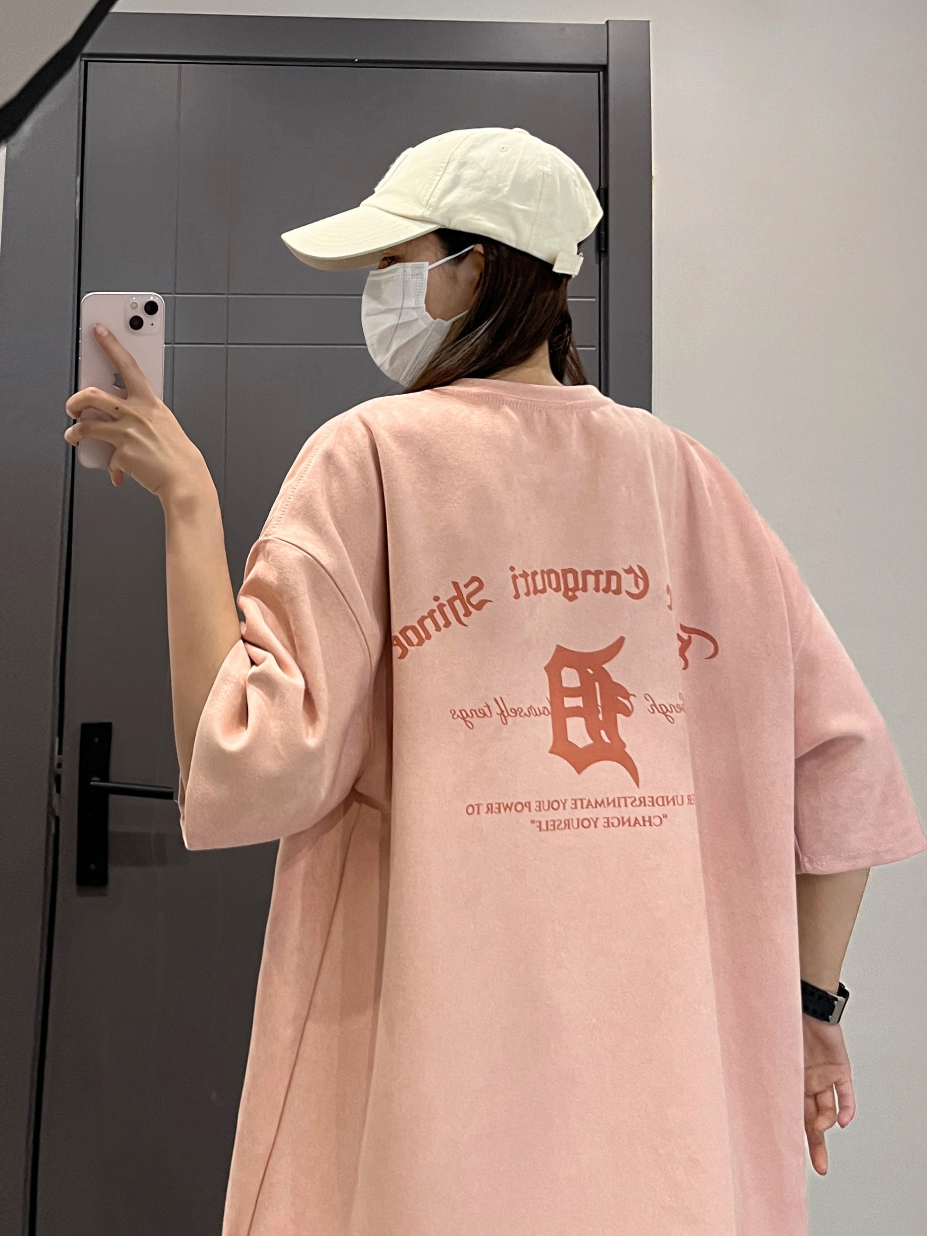 重磅麂皮绒短袖T恤A336-DX899-P38-限价48（95聚酯纤维5氨纶）图片