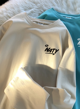 2025秋季新款印花长袖T恤 A336-THCT0502-P38-限价48 （纯棉）