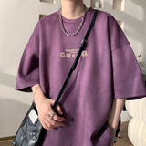 重磅麂皮绒短袖T恤A336-THJPDX05-P38-限价48（95聚酯纤维5氨纶），男装T恤，电商A336