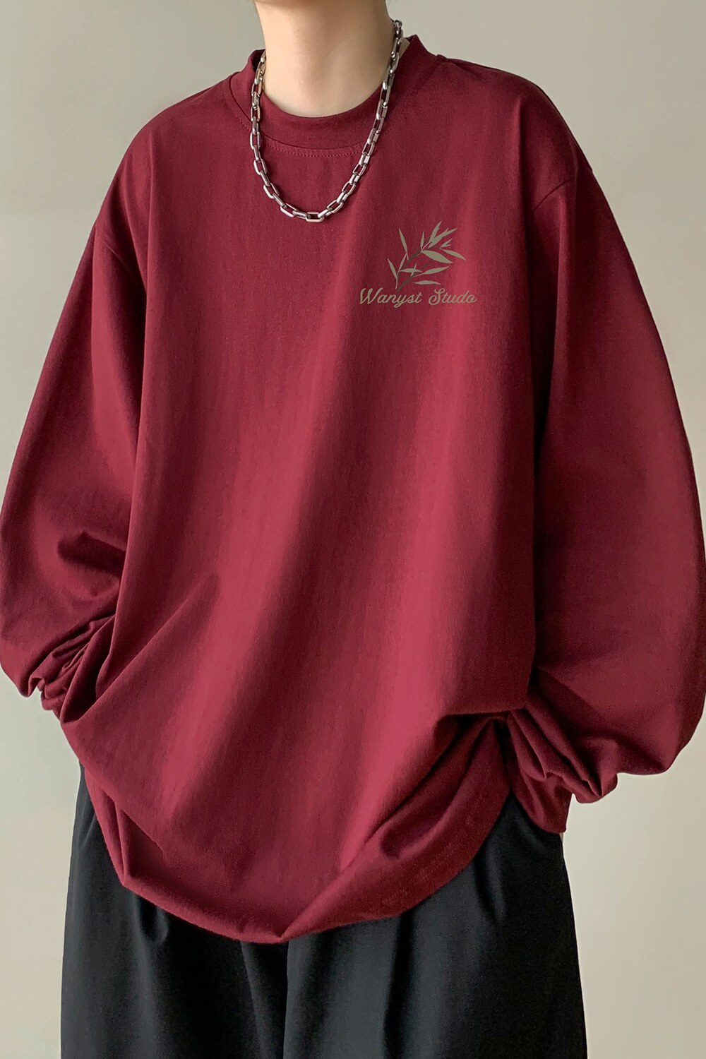 2025秋季新款印花长袖T恤A336-THCTLK0030-P45-限价58（纯棉）,男装T恤,电商A336