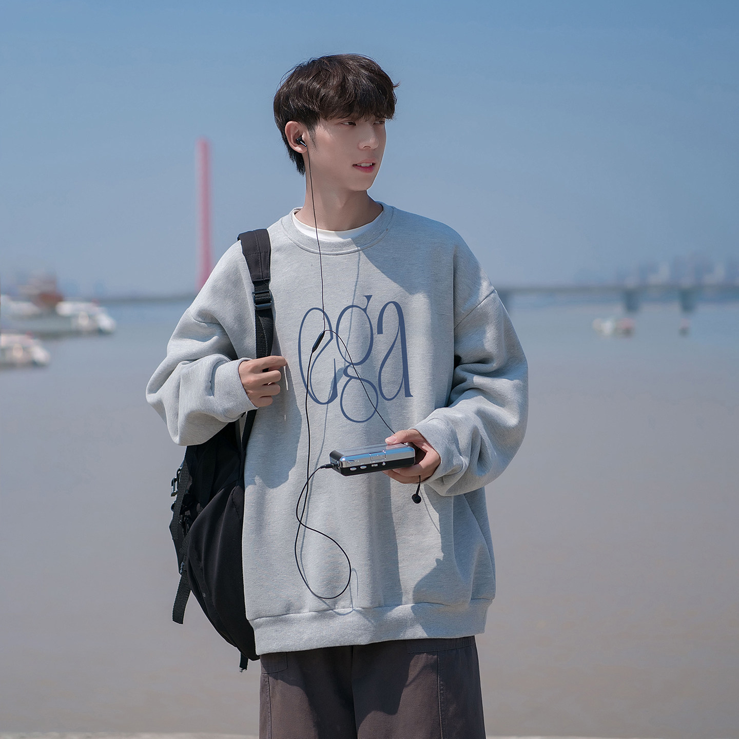圆领卫衣A336-THYL0250-P48-限价68加绒THYL0250JR-P58-限价78,男装卫衣,电商A336