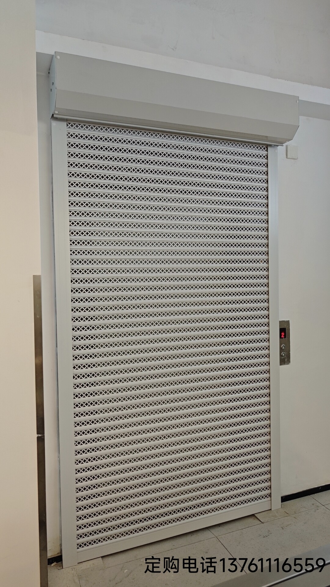 卷帘门欧式家用电动车测量安装