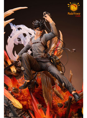 【Meow】正版 Model Power studio 进击的巨人 巷战 兵长 手办