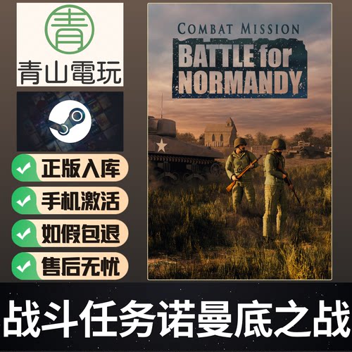 Steam正版 战斗任务诺曼底之战 Battle for Normandy 激活码CDKEY