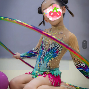 儿童艺术体操服成人健美花样滑冰比赛服艺考啦啦操专业表演服定制