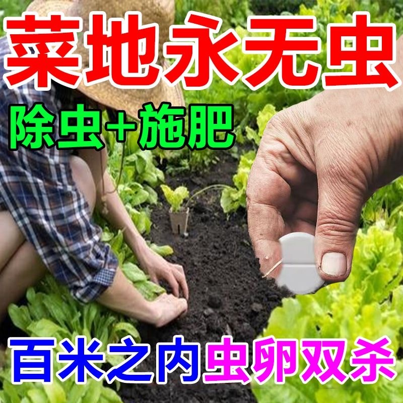 园艺防虫片糖化硼化肥颗粒剂蚜虫花卉植物除虫剂盆栽白粉虱通用型