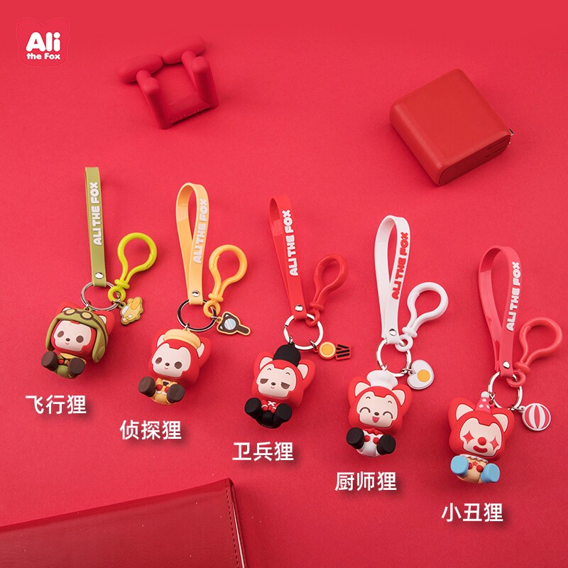 阿狸童话挂件公仔pvc钥匙扣