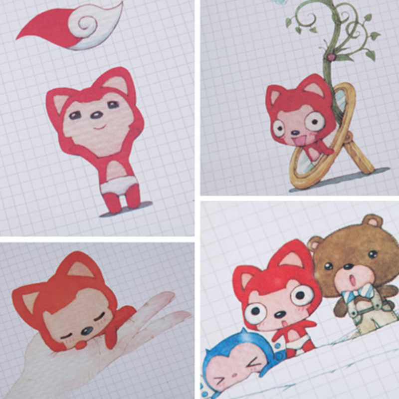 阿狸备忘录式便签本高颜值mini便签可爱卡通动漫周边笔记本子