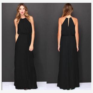 party women long dresses Clothes 2015 summer Maxi Dress Pink