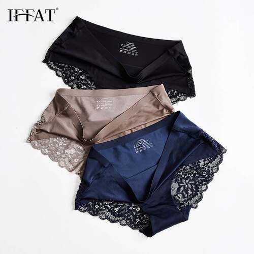 Underwear Women Panties Lace Sexy Seamless Female Briefs内裤
